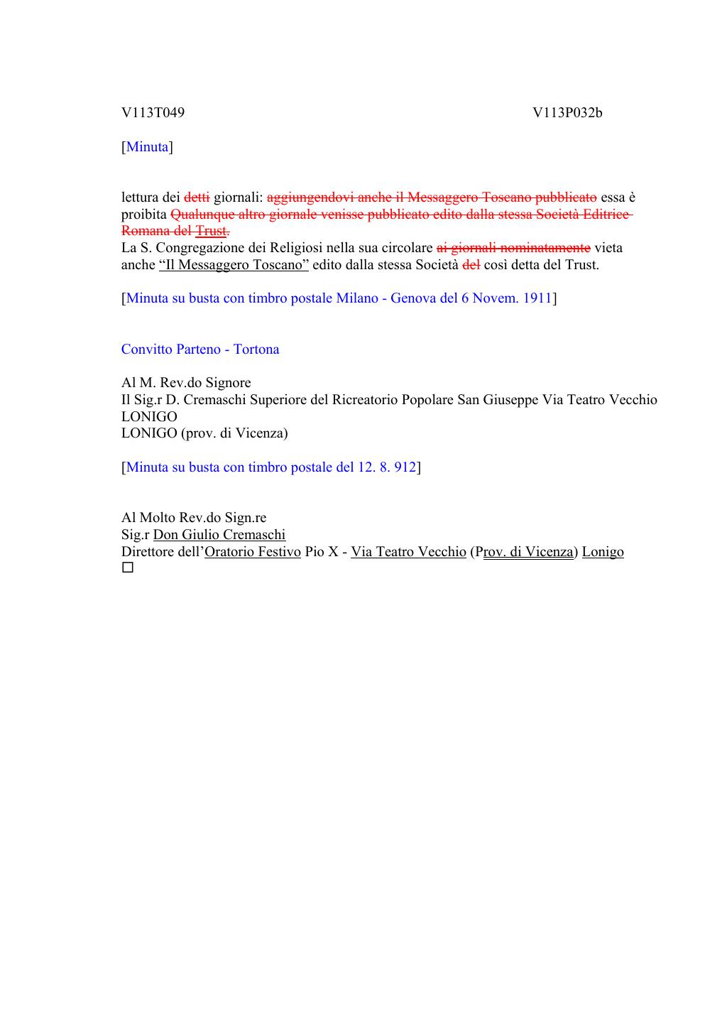 Scritti. Volume 113, pagina 053