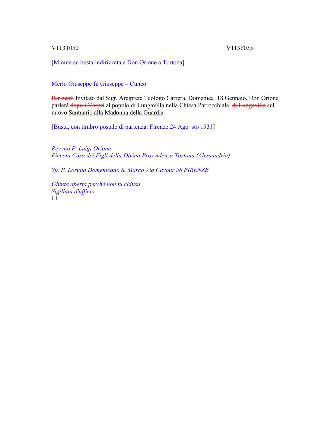 Scritti. Volume 113, pagina 054