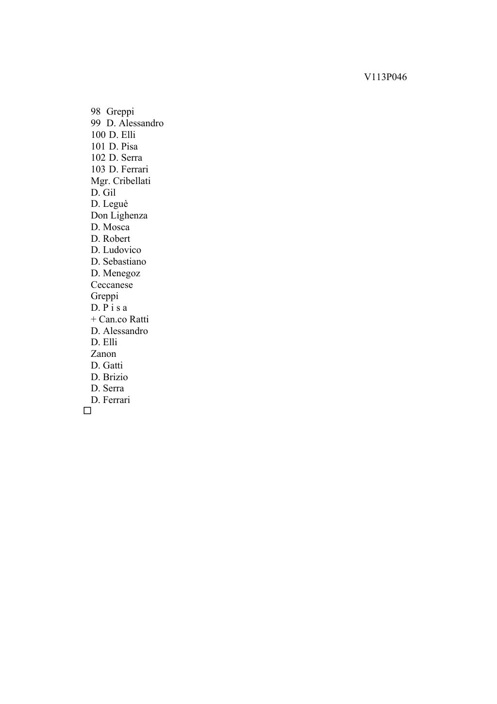 Scritti. Volume 113, pagina 068