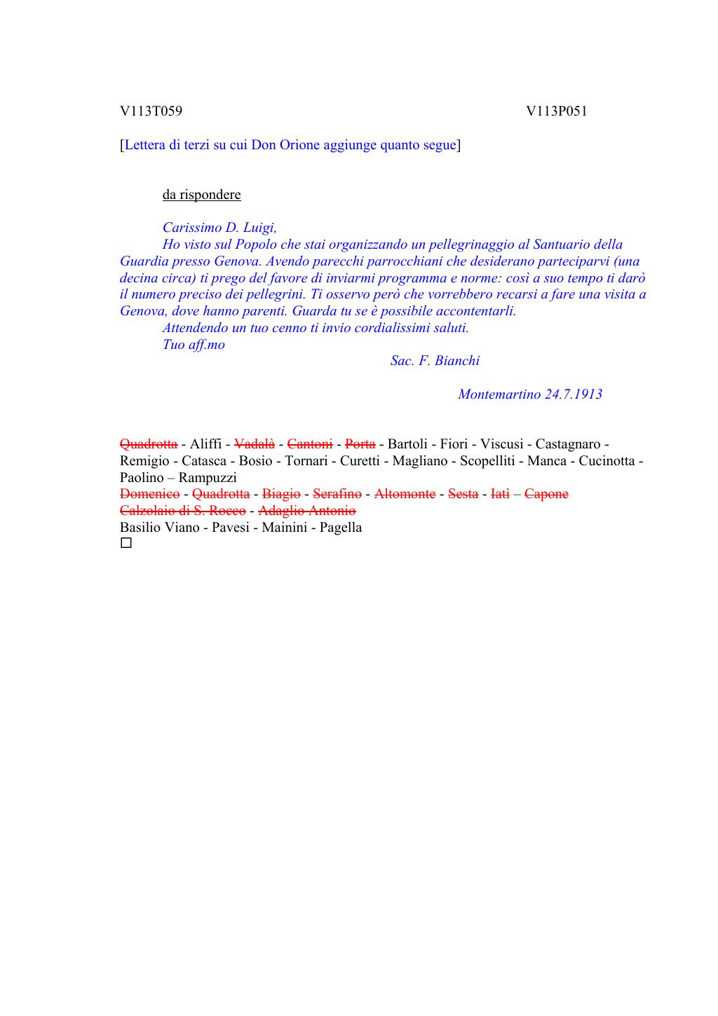 Scritti. Volume 113, pagina 073