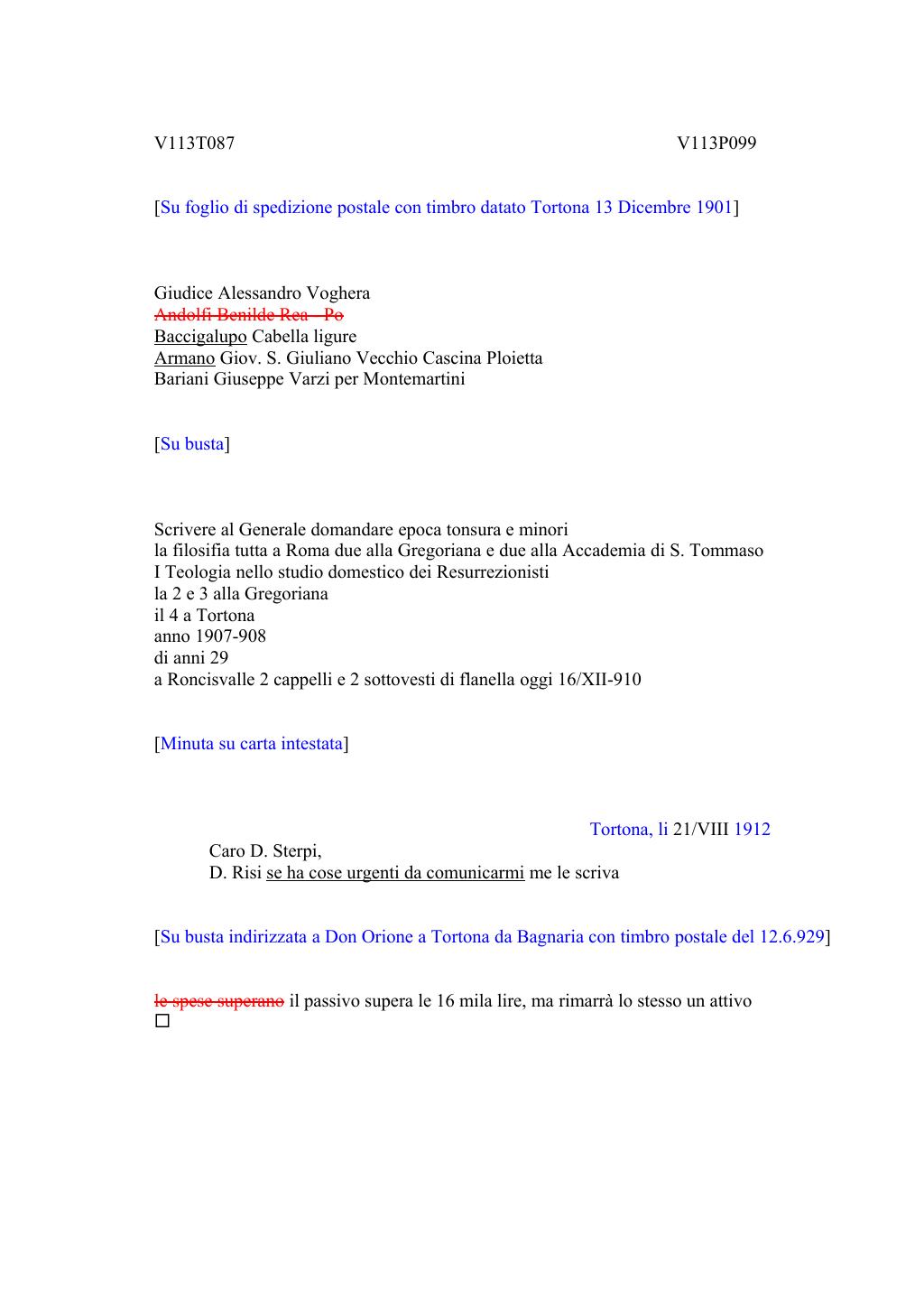 Scritti. Volume 113, pagina 121