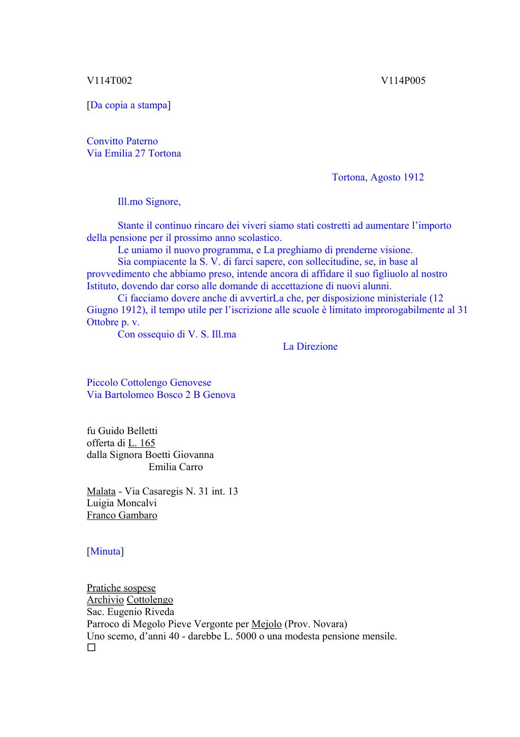 Scritti. Volume 114, pagina 006
