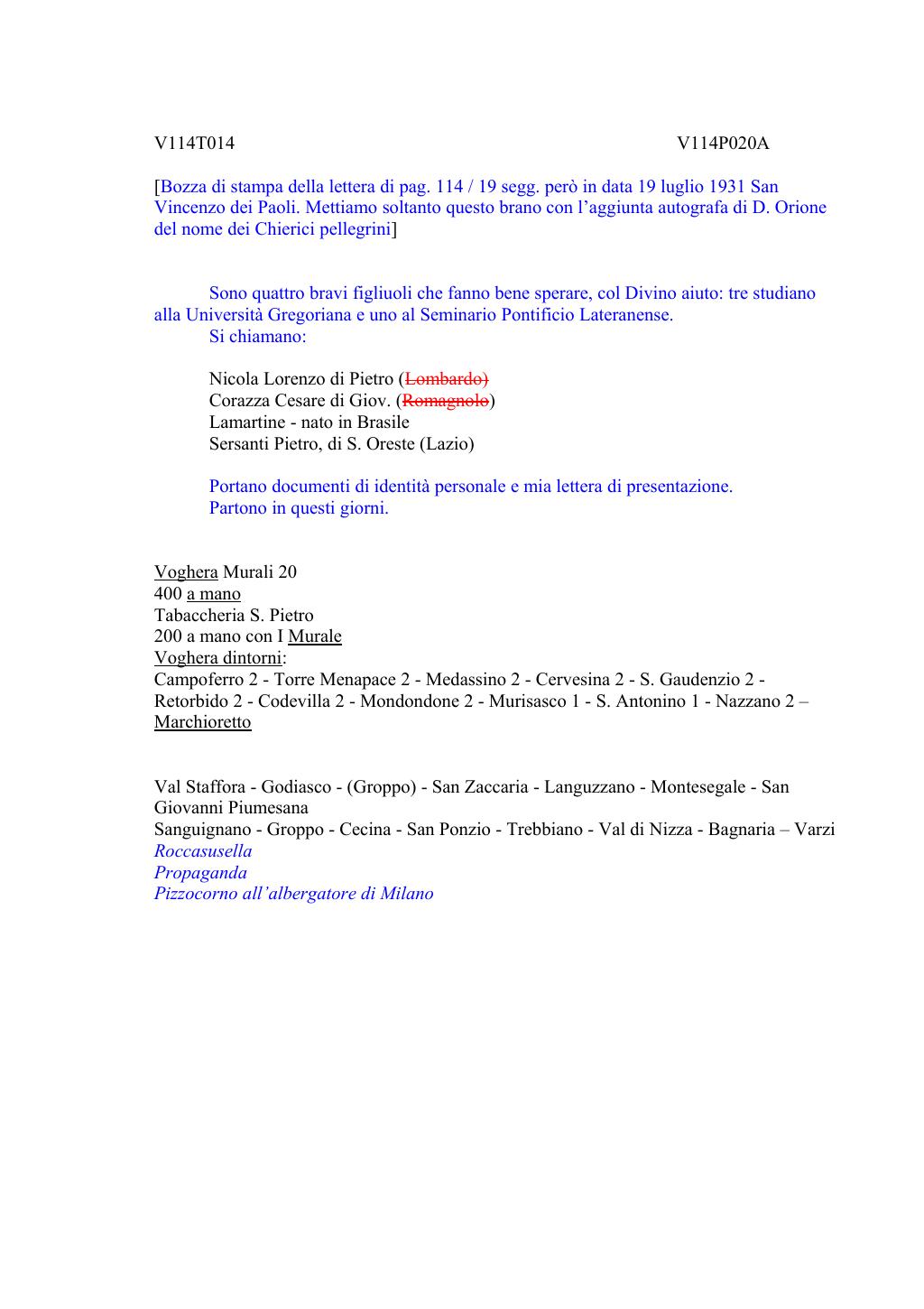 Scritti. Volume 114, pagina 026