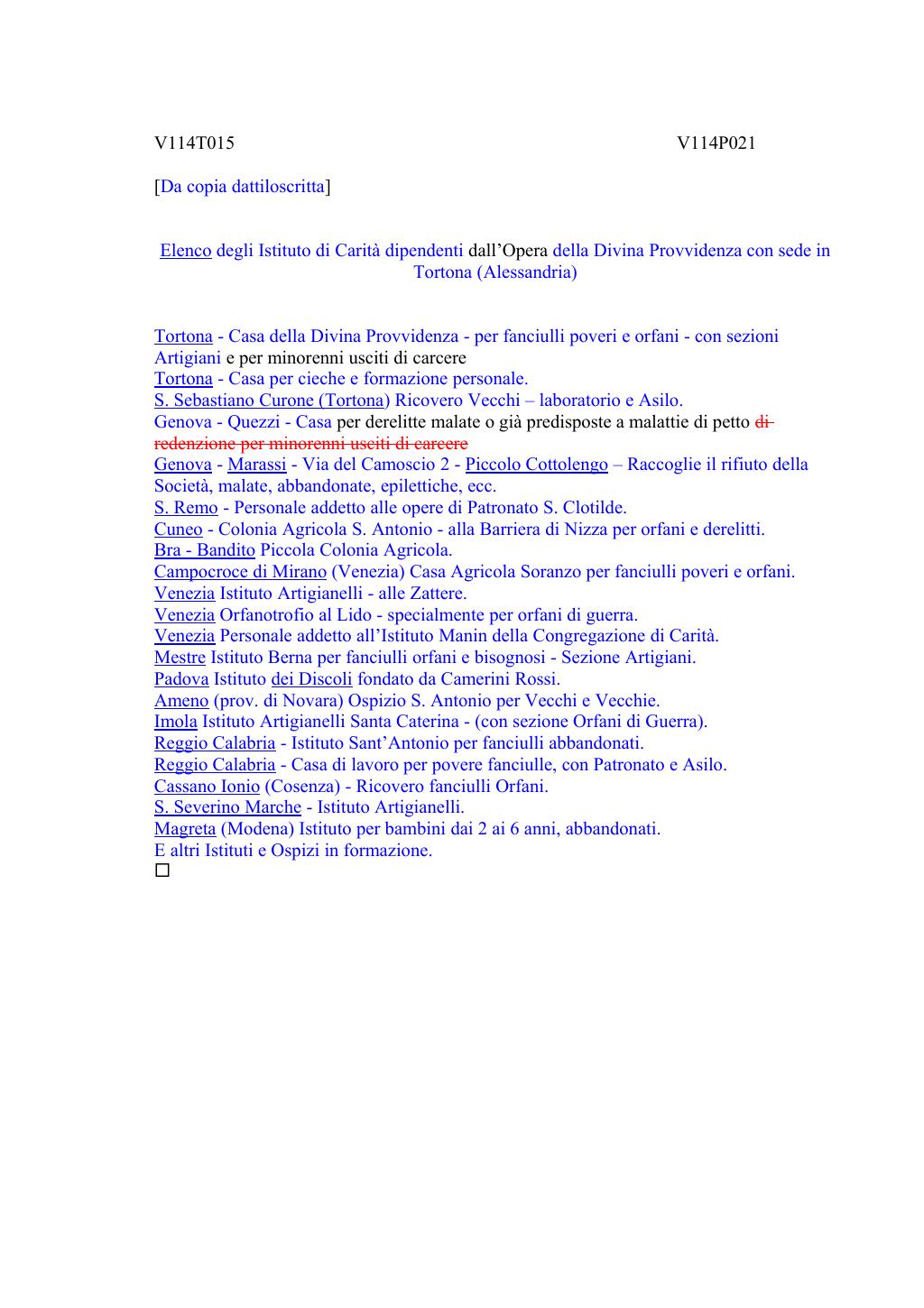 Scritti. Volume 114, pagina 030