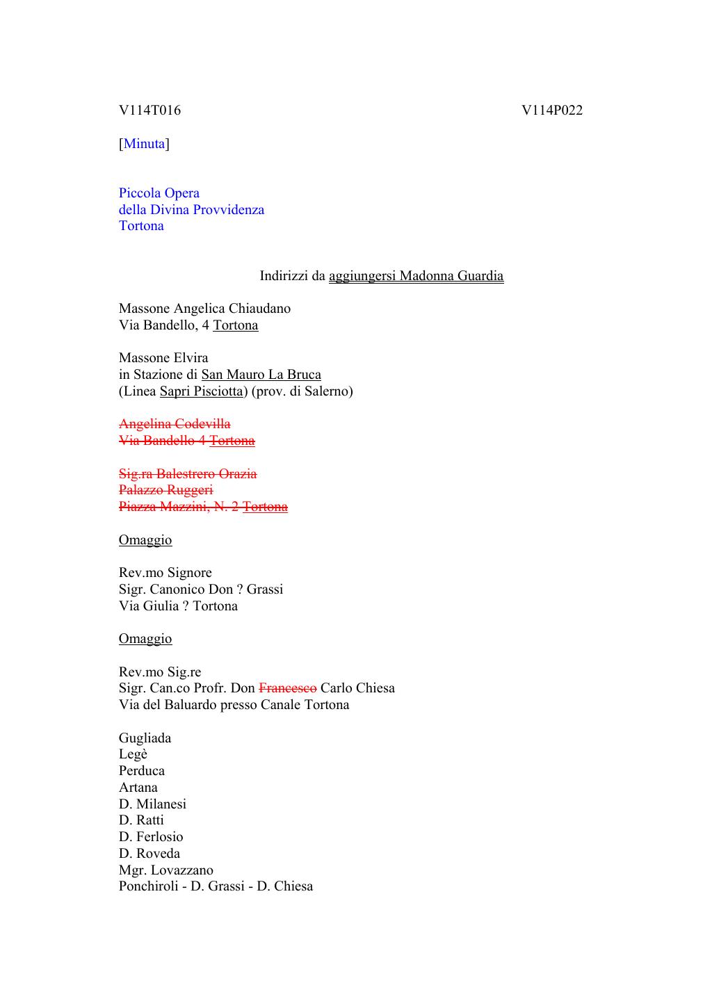 Scritti. Volume 114, pagina 031