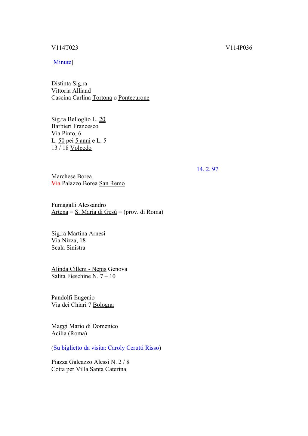 Scritti. Volume 114, pagina 053