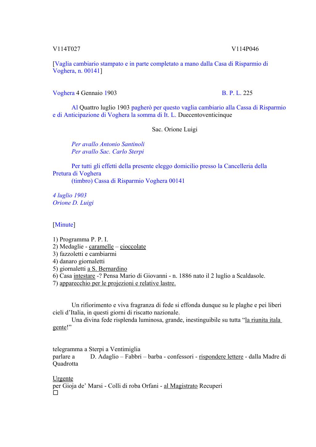Scritti. Volume 114, pagina 063