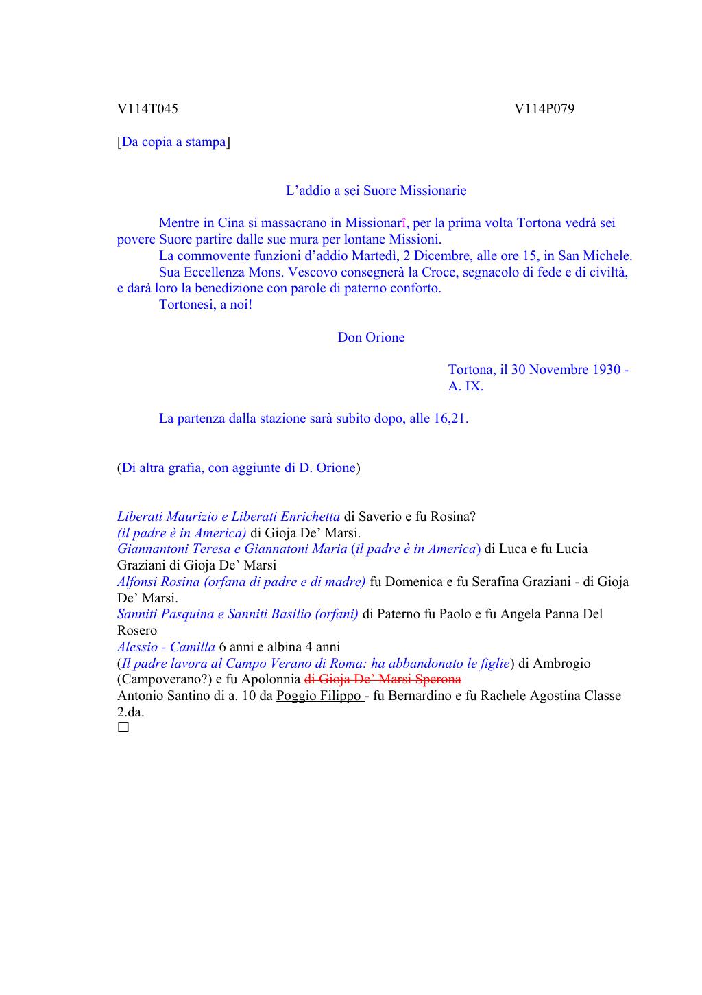 Scritti. Volume 114, pagina 097