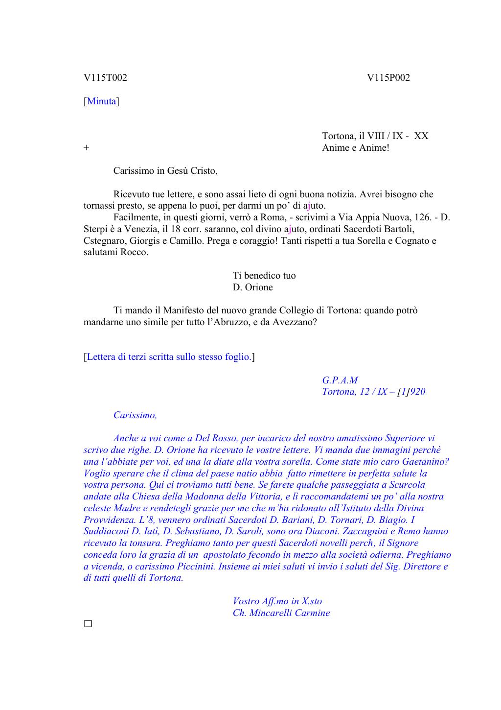 Scritti. Volume 115, pagina 003