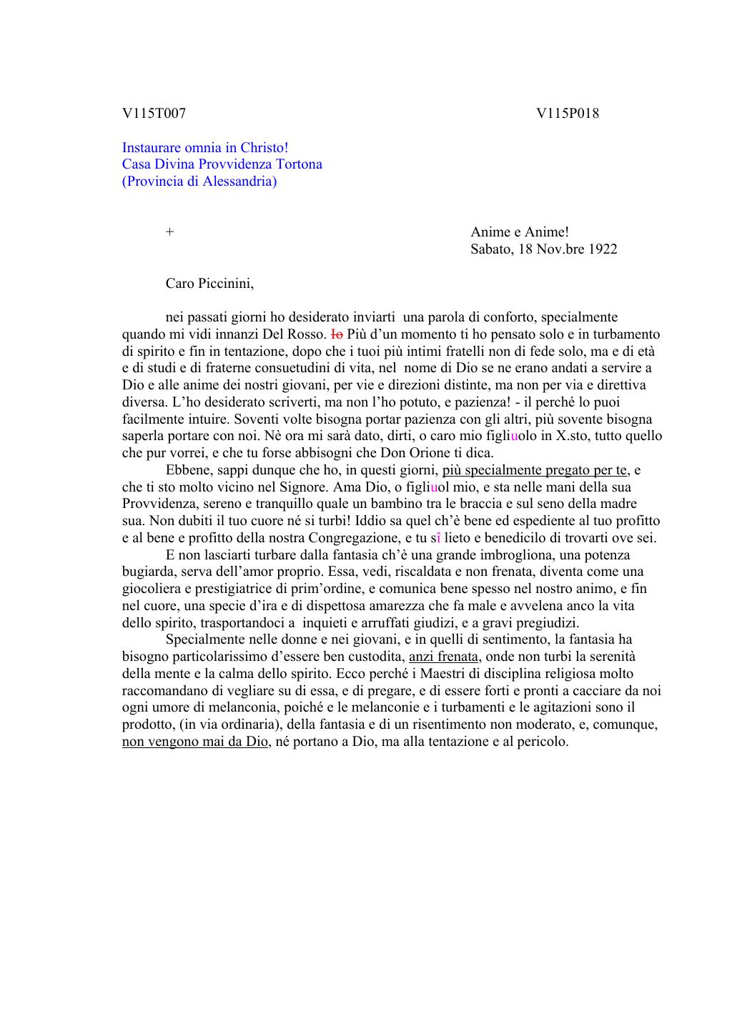 Scritti. Volume 115, pagina 019