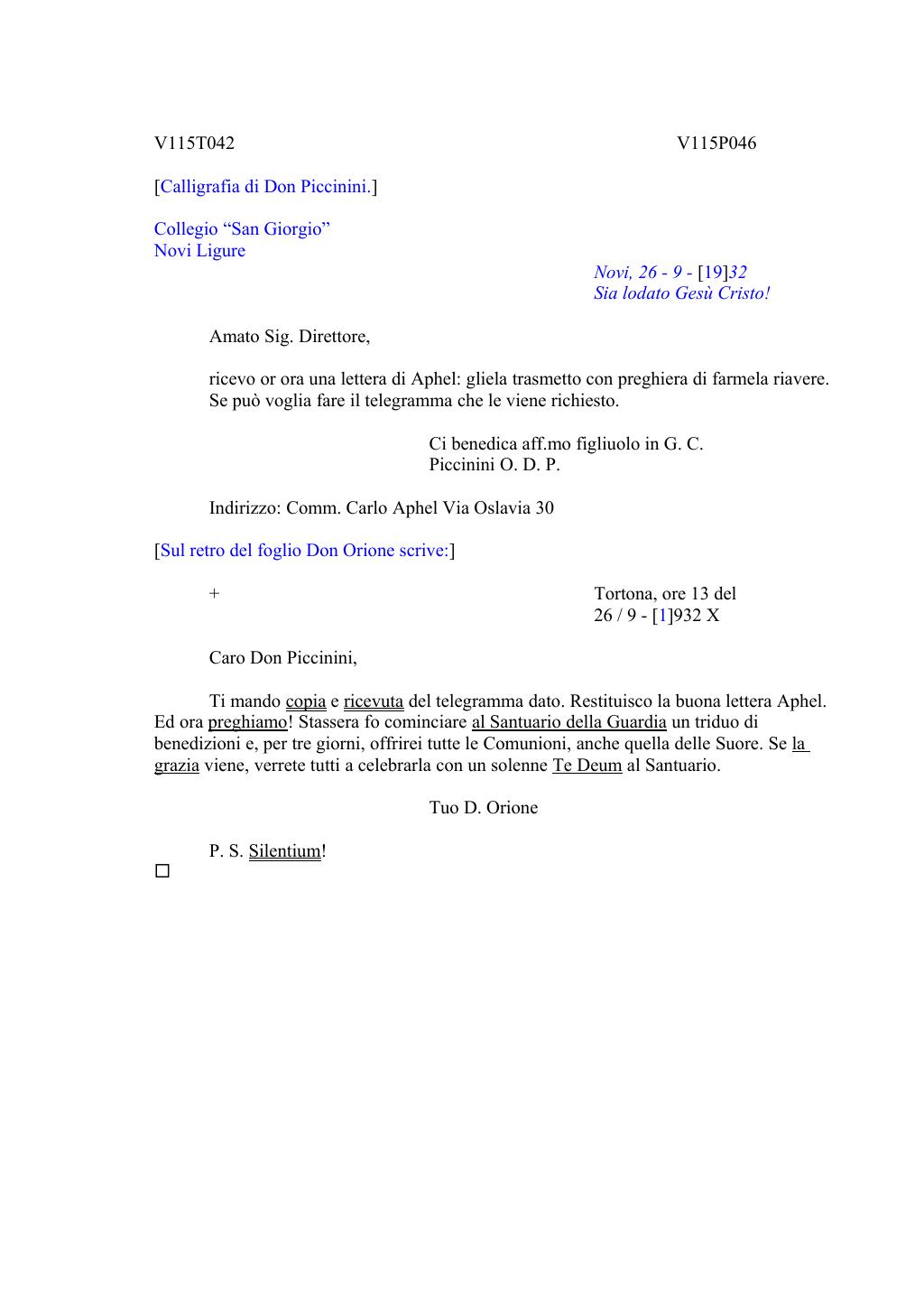 Scritti. Volume 115, pagina 060