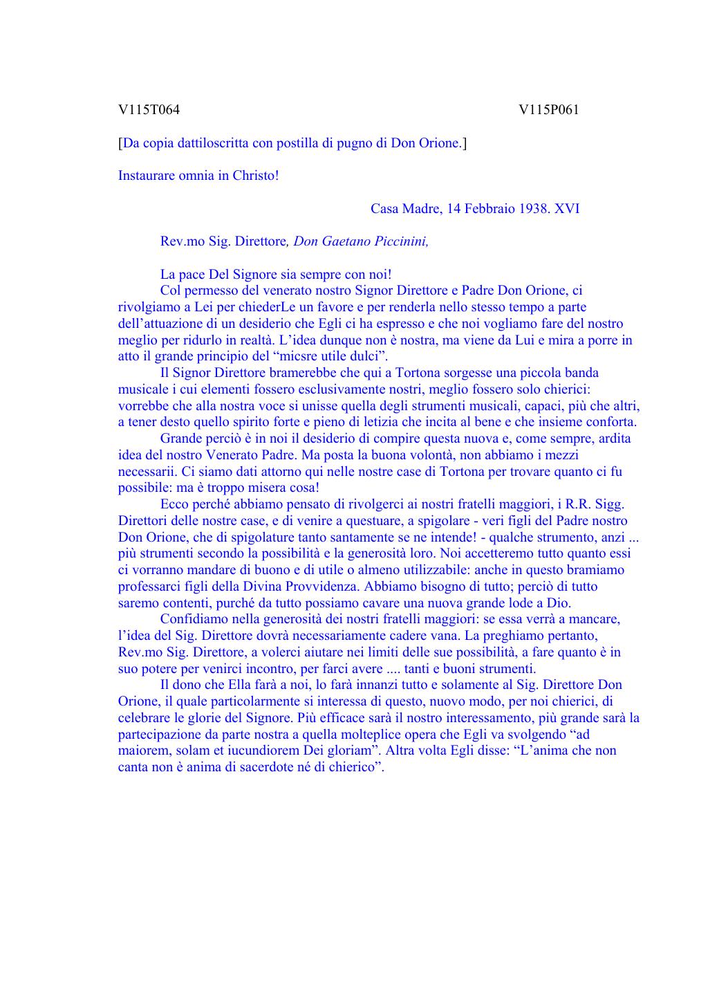 Scritti. Volume 115, pagina 084