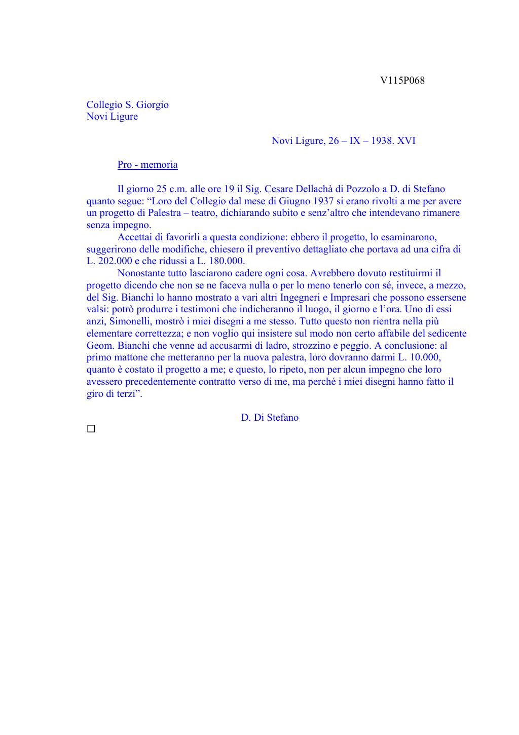 Scritti. Volume 115, pagina 093