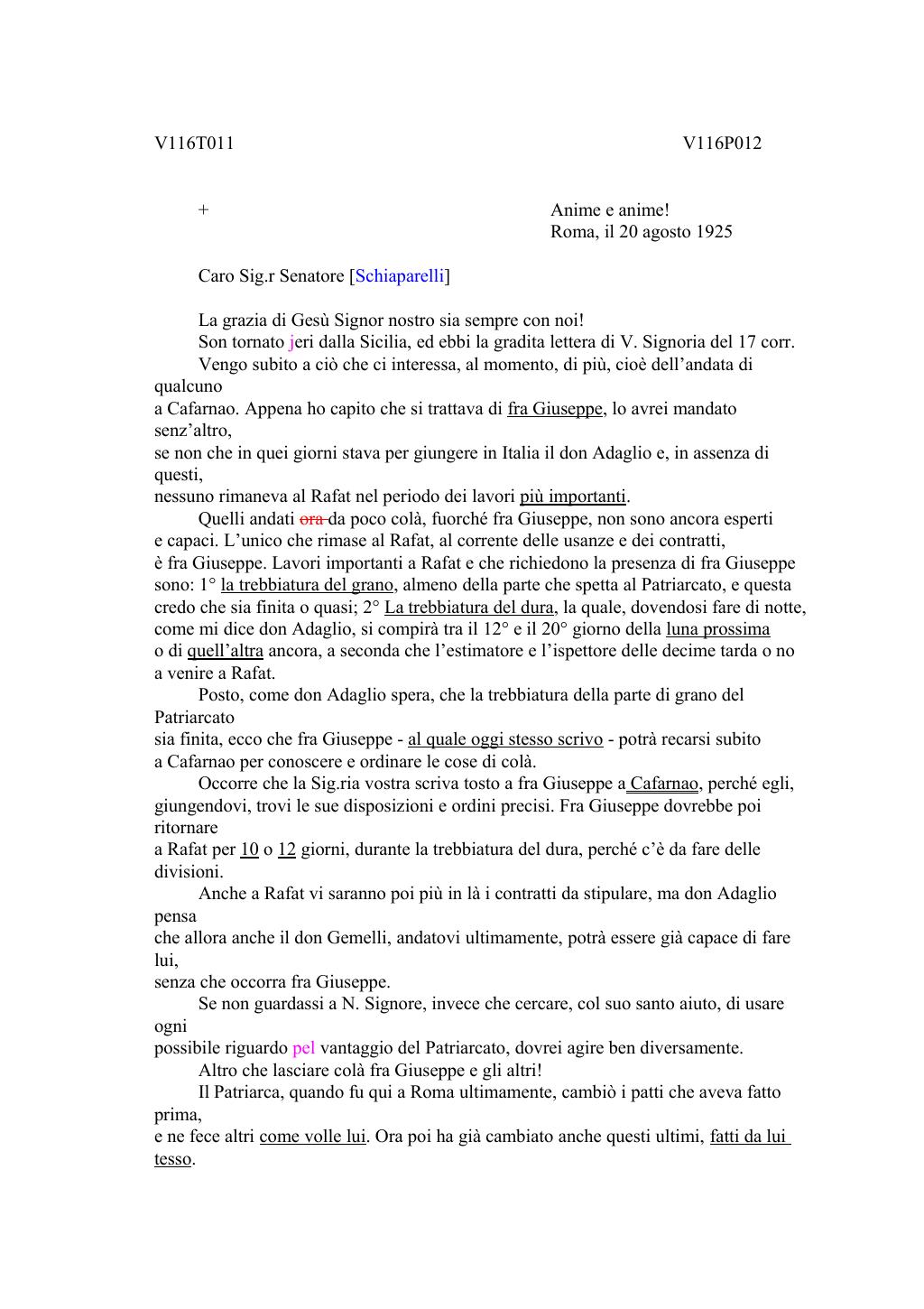 Scritti. Volume 116, pagina 014