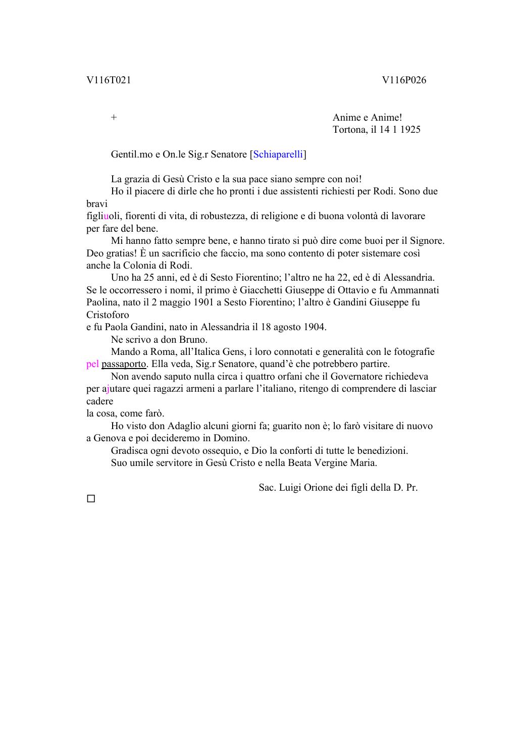Scritti. Volume 116, pagina 029