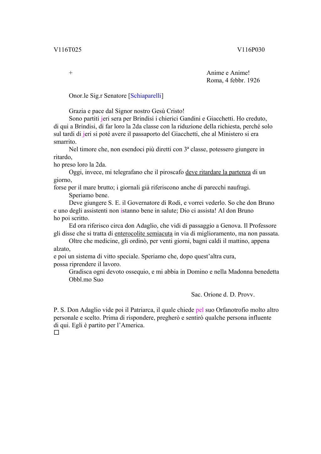 Scritti. Volume 116, pagina 034