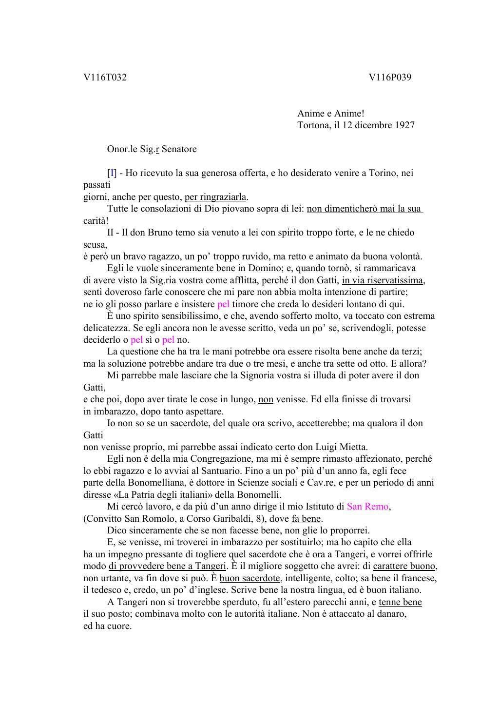 Scritti. Volume 116, pagina 043