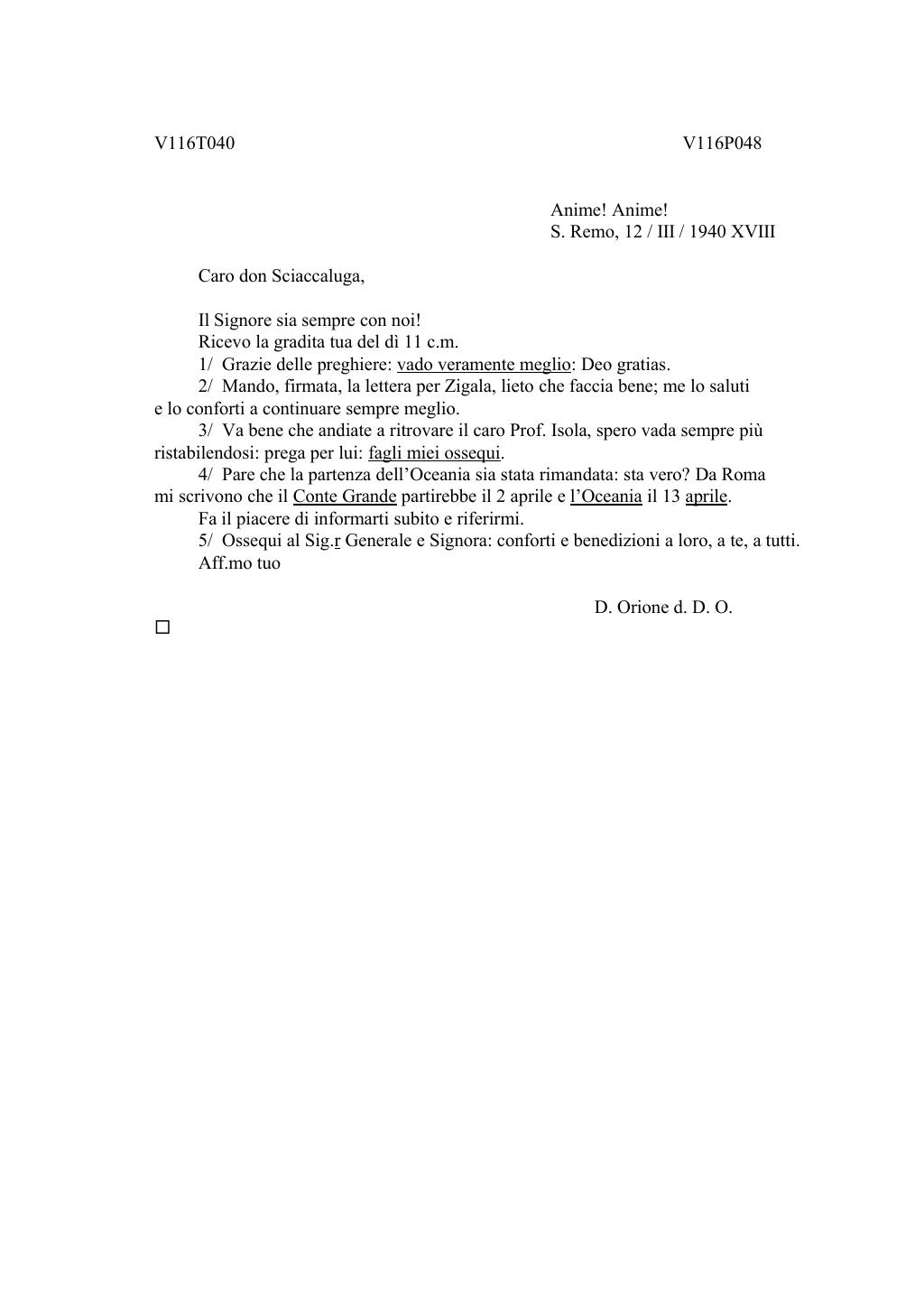 Scritti. Volume 116, pagina 052