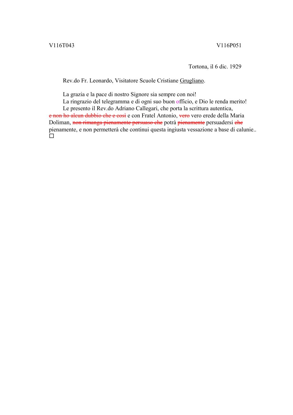 Scritti. Volume 116, pagina 055