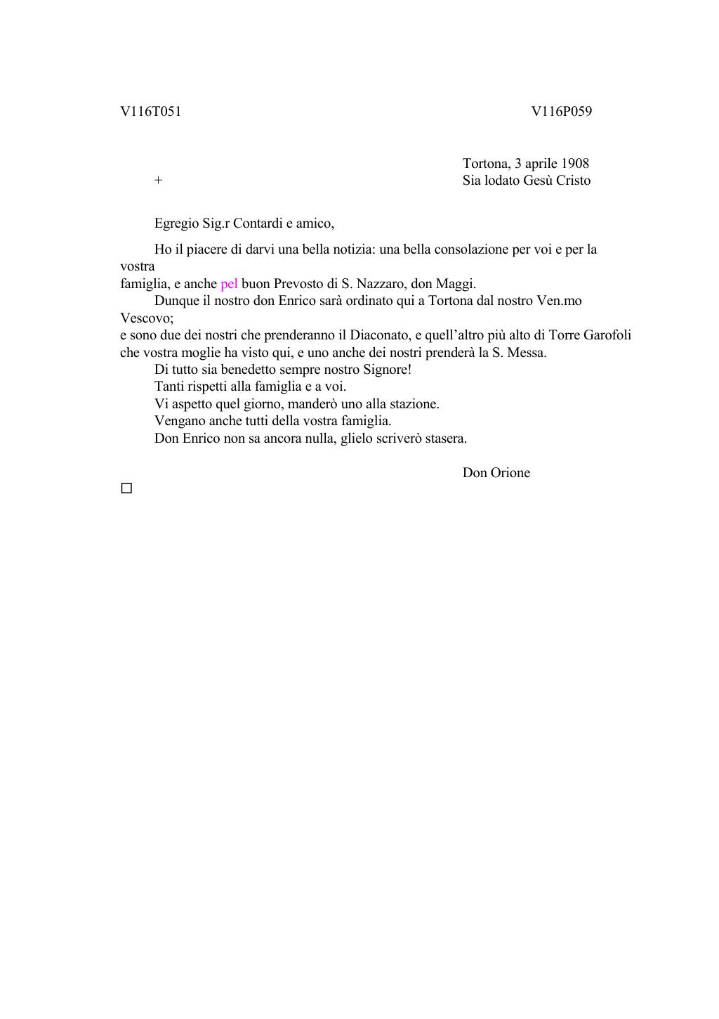 Scritti. Volume 116, pagina 063