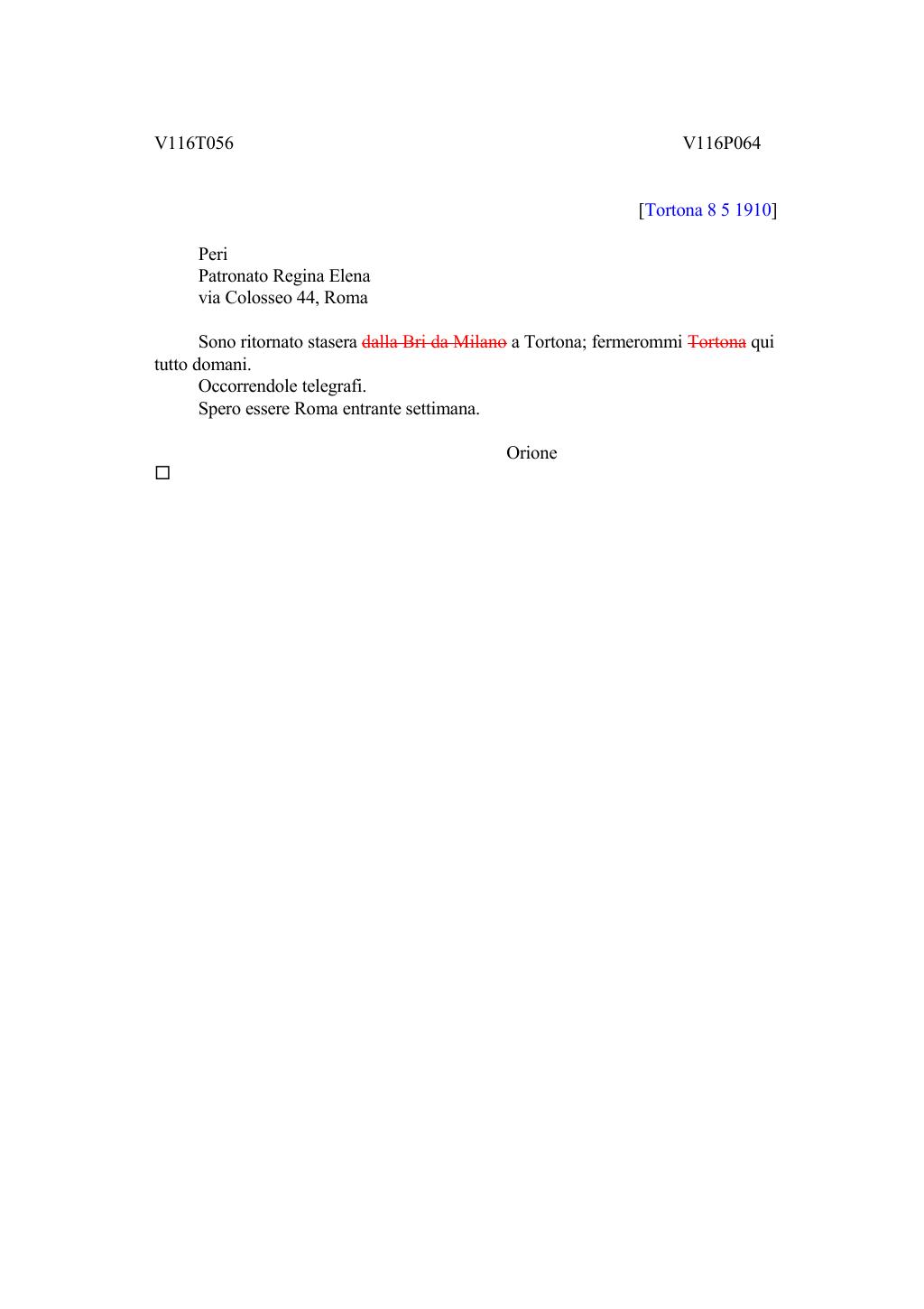 Scritti. Volume 116, pagina 068