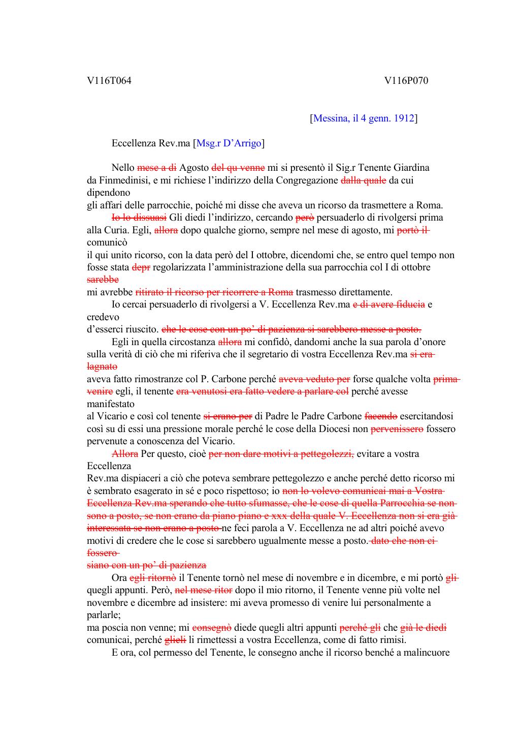 Scritti. Volume 116, pagina 076