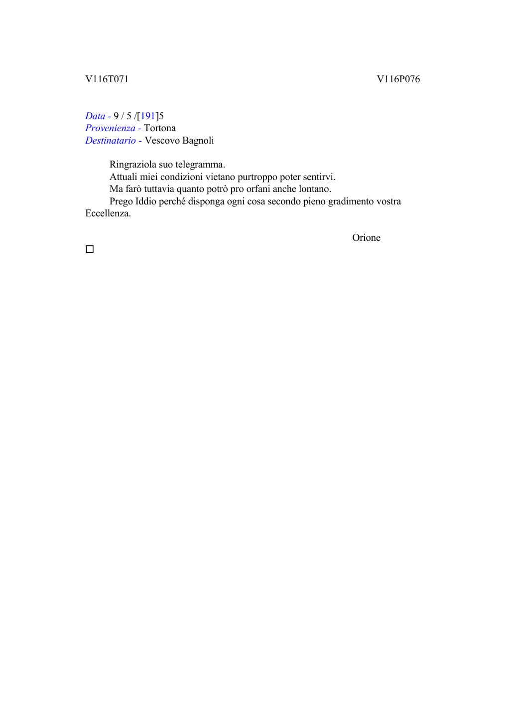 Scritti. Volume 116, pagina 084