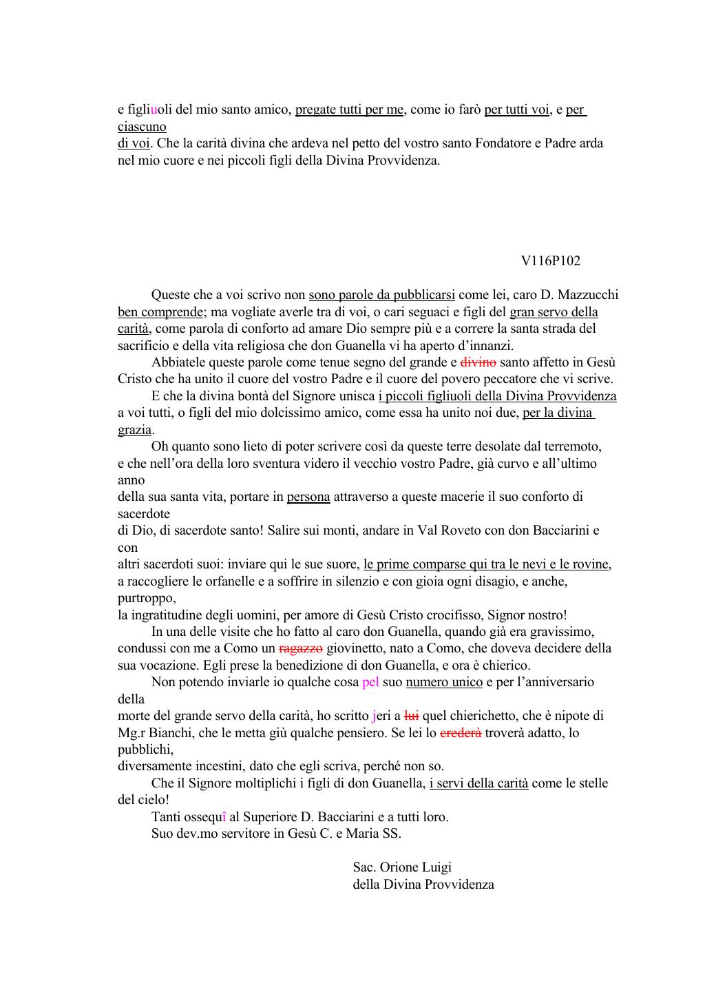Scritti. Volume 116, pagina 116