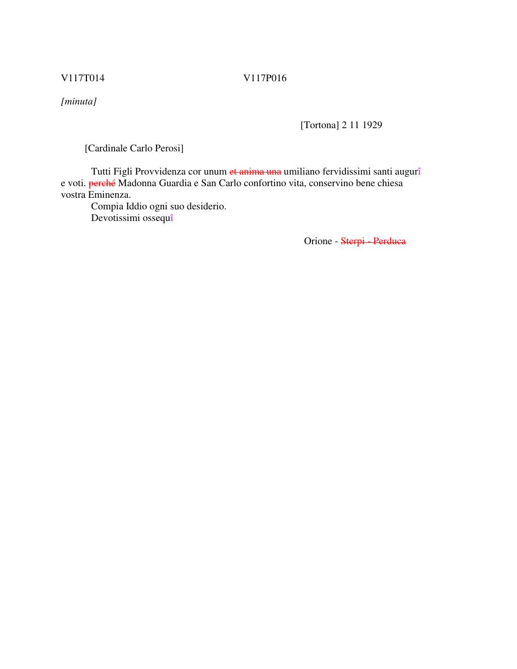 Scritti. Volume 117, pagina 017