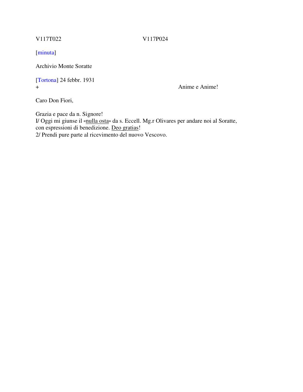 Scritti. Volume 117, pagina 025