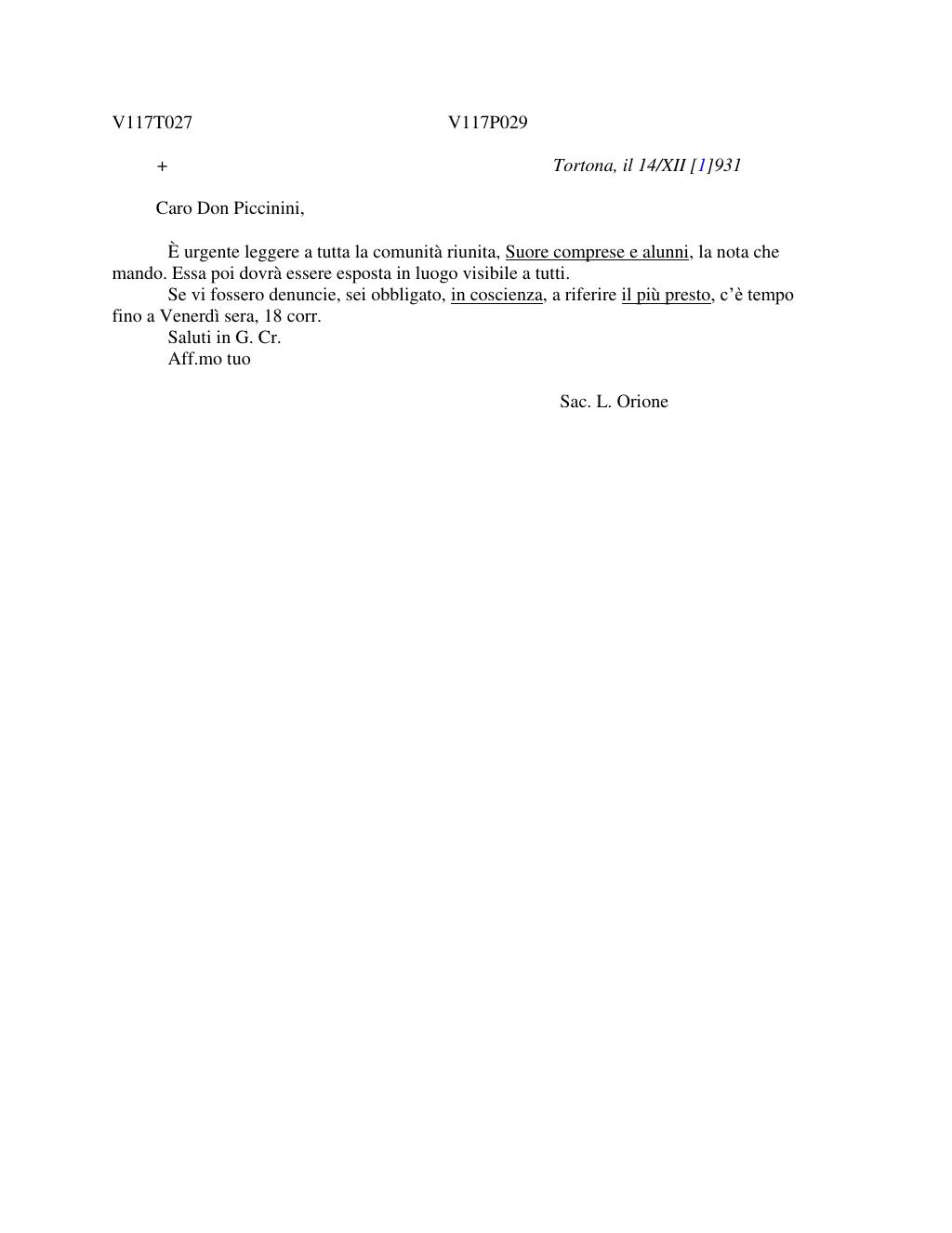 Scritti. Volume 117, pagina 030