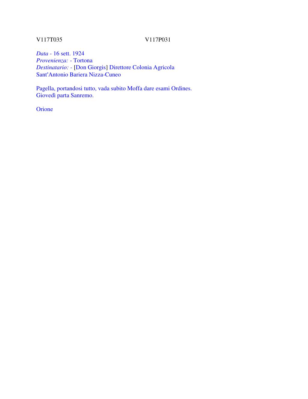 Scritti. Volume 117, pagina 038