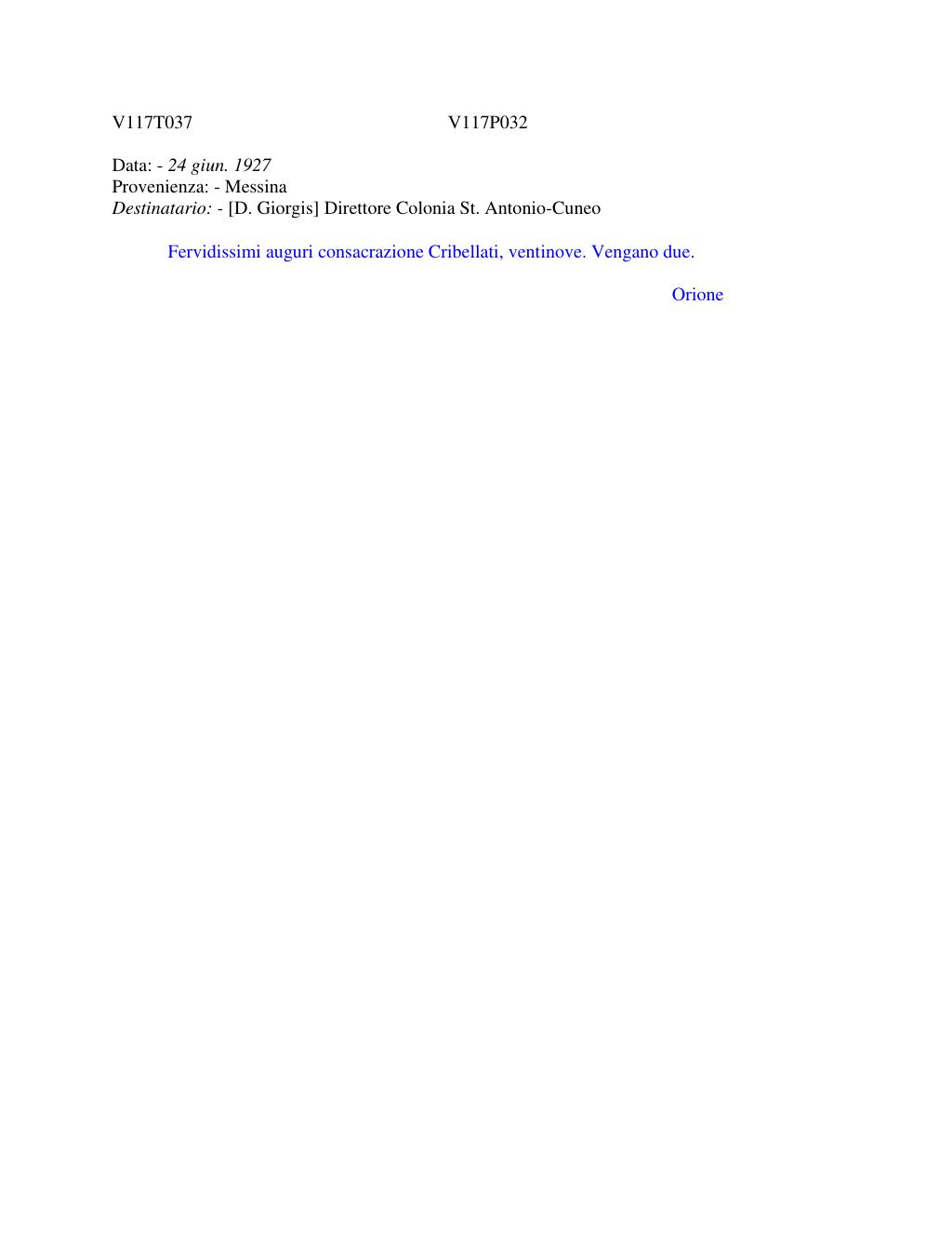 Scritti. Volume 117, pagina 040