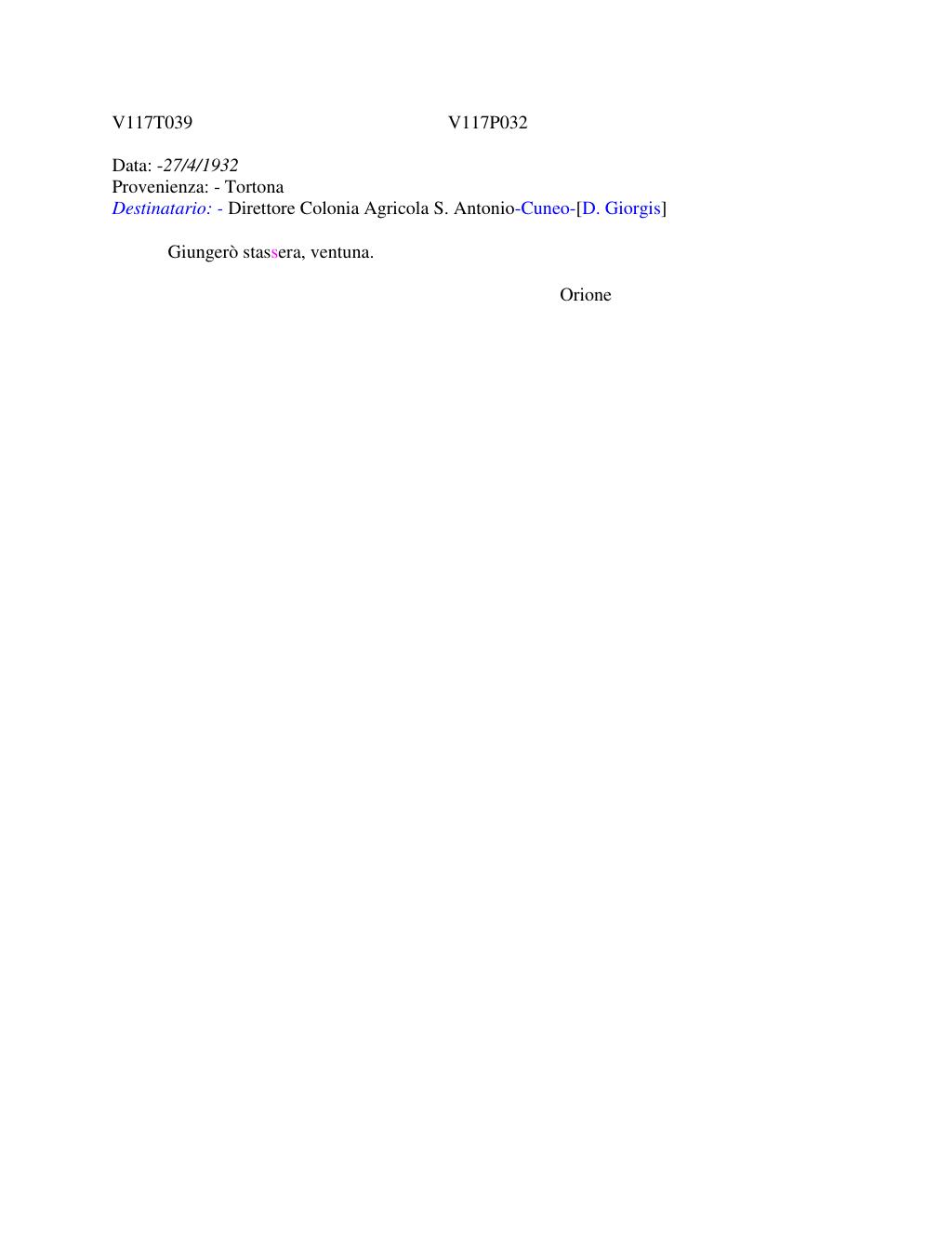 Scritti. Volume 117, pagina 042