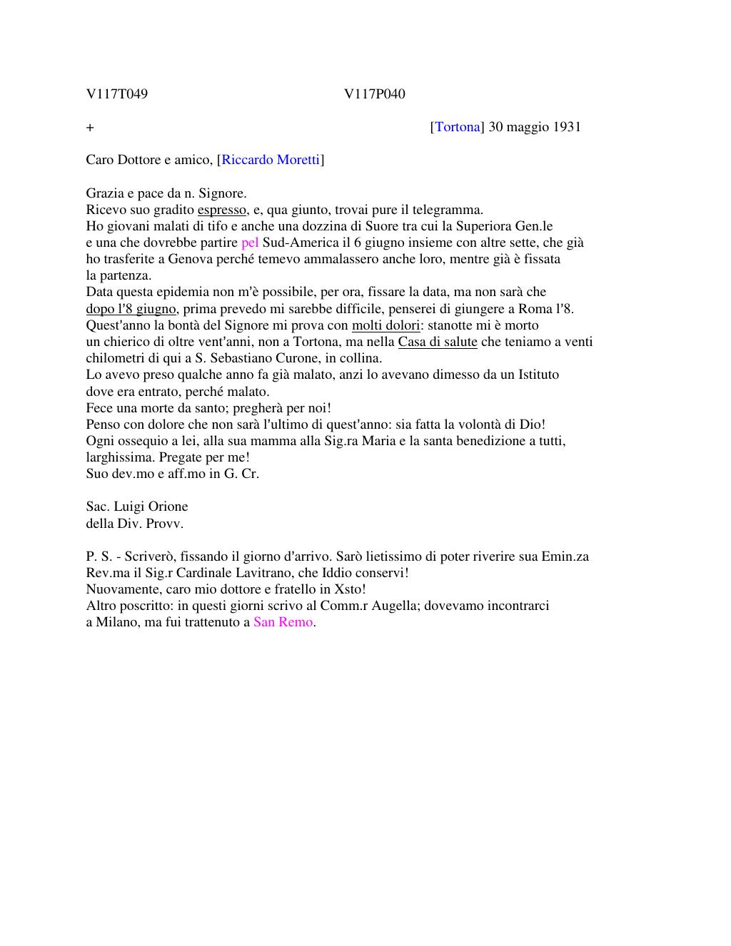 Scritti. Volume 117, pagina 052