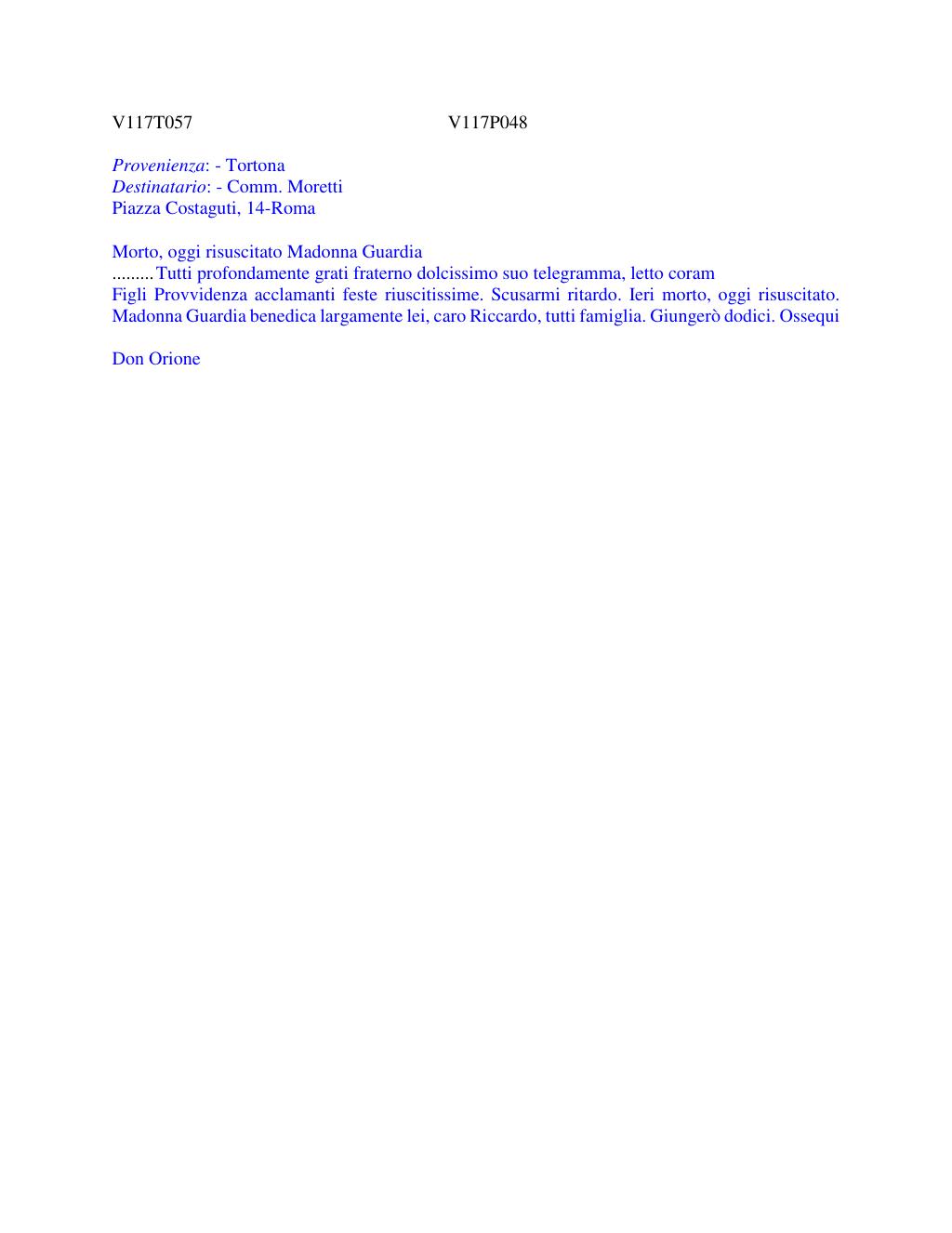 Scritti. Volume 117, pagina 060