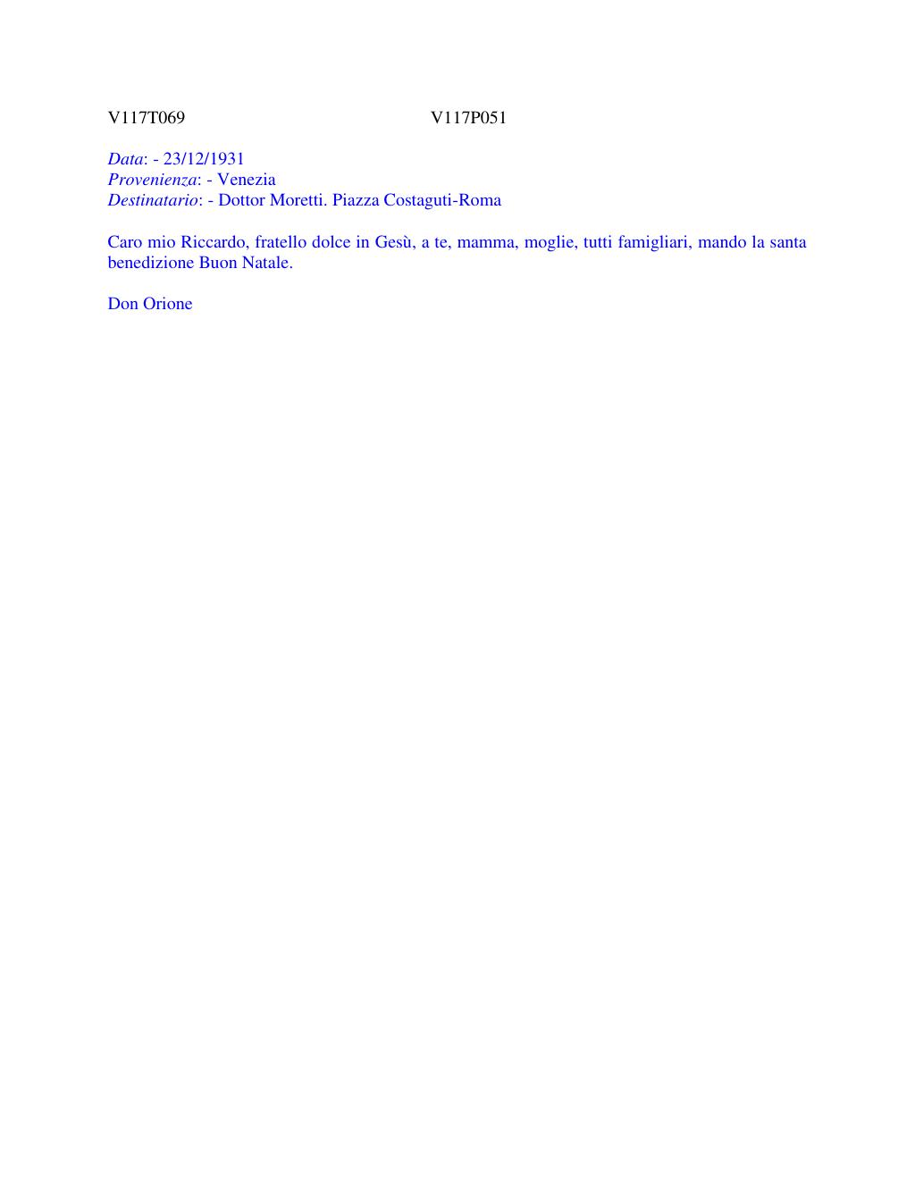 Scritti. Volume 117, pagina 072