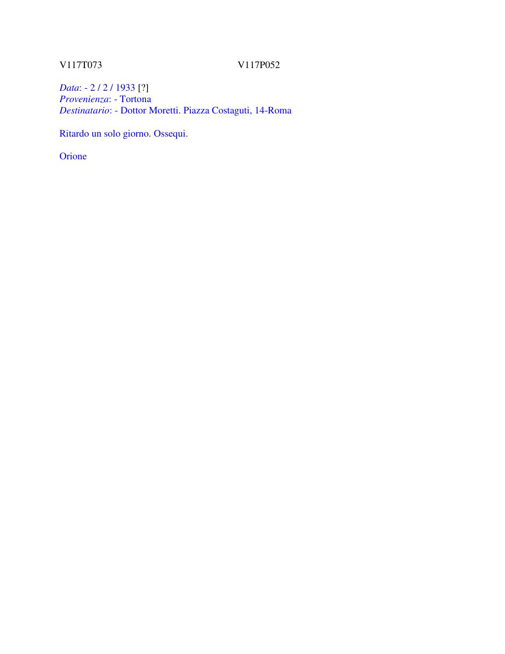 Scritti. Volume 117, pagina 076
