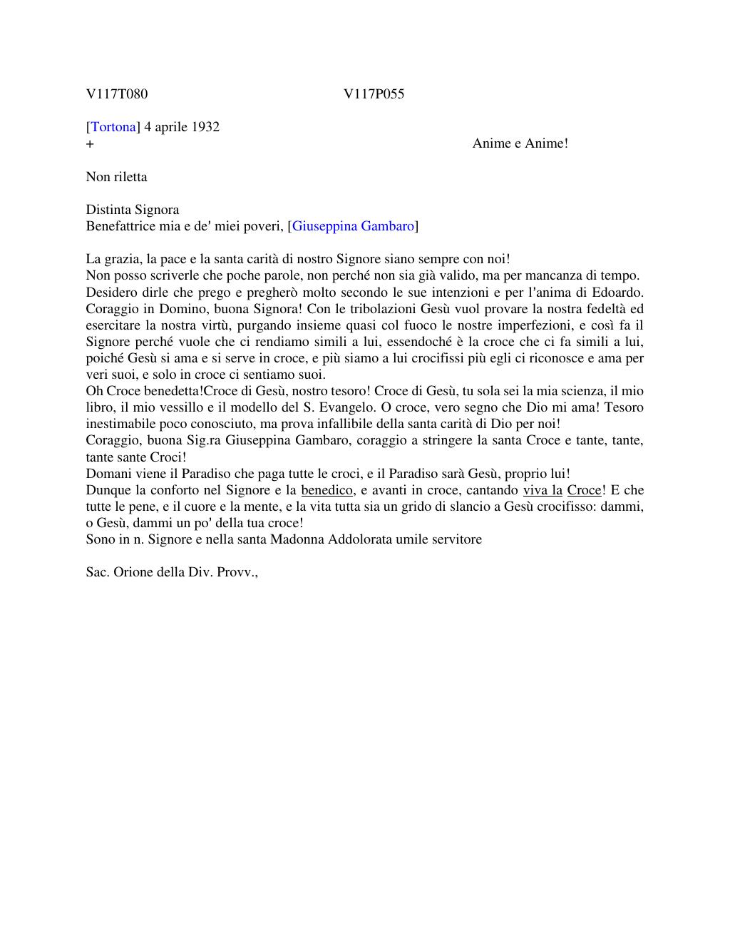 Scritti. Volume 117, pagina 083