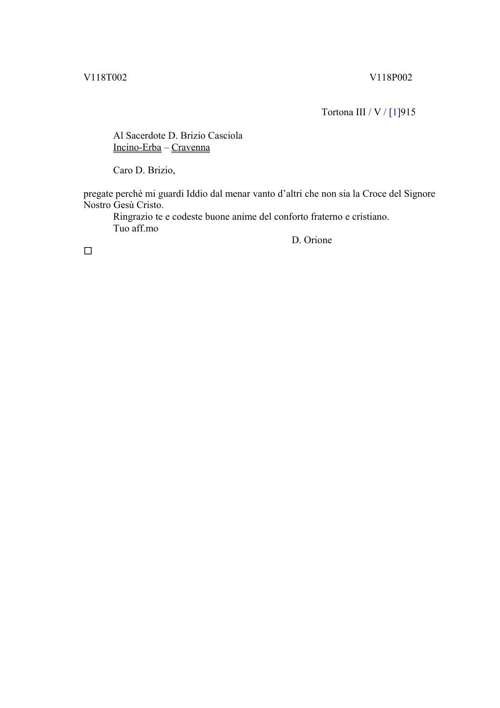 Scritti. Volume 118, pagina 003