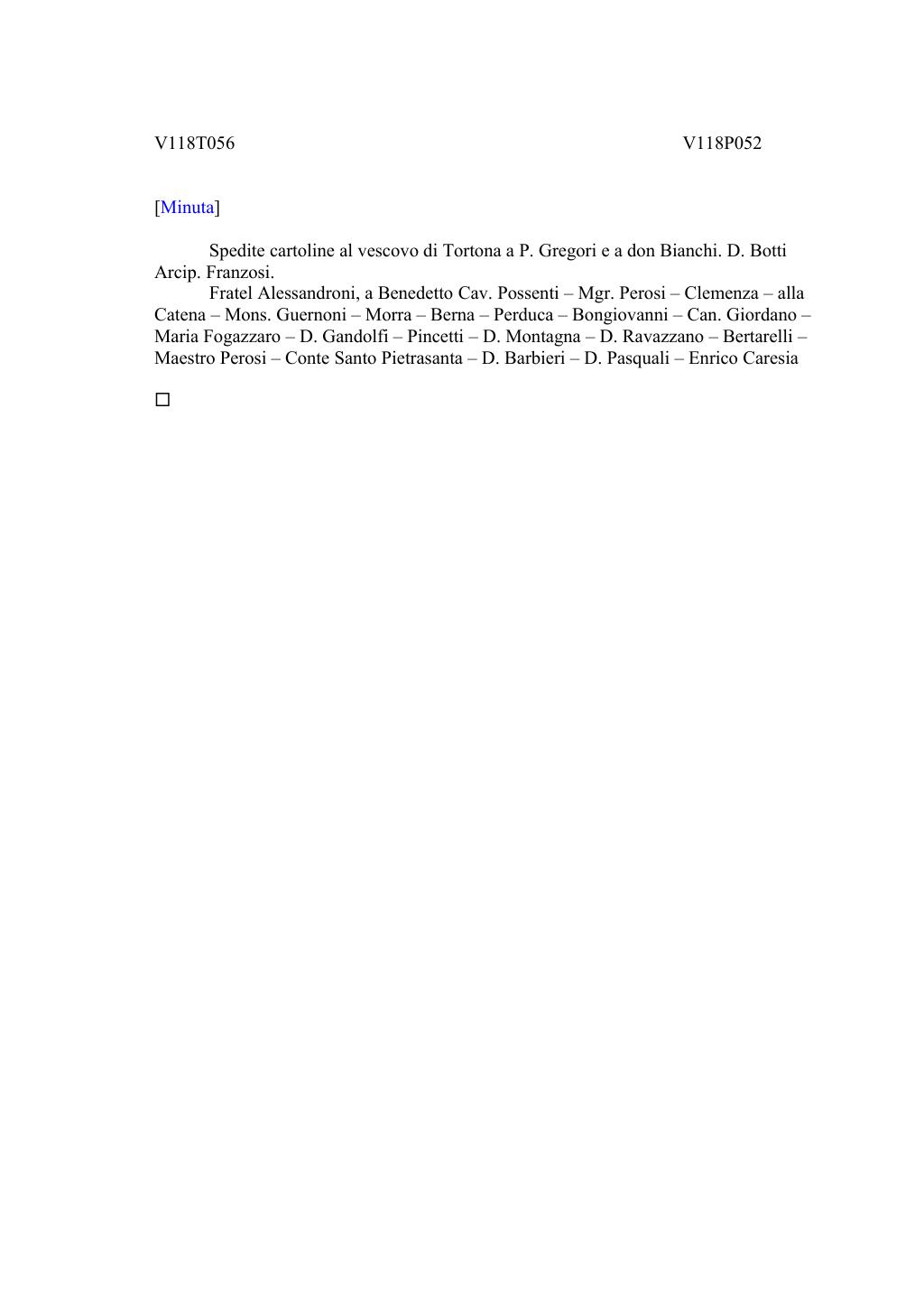 Scritti. Volume 118, pagina 063