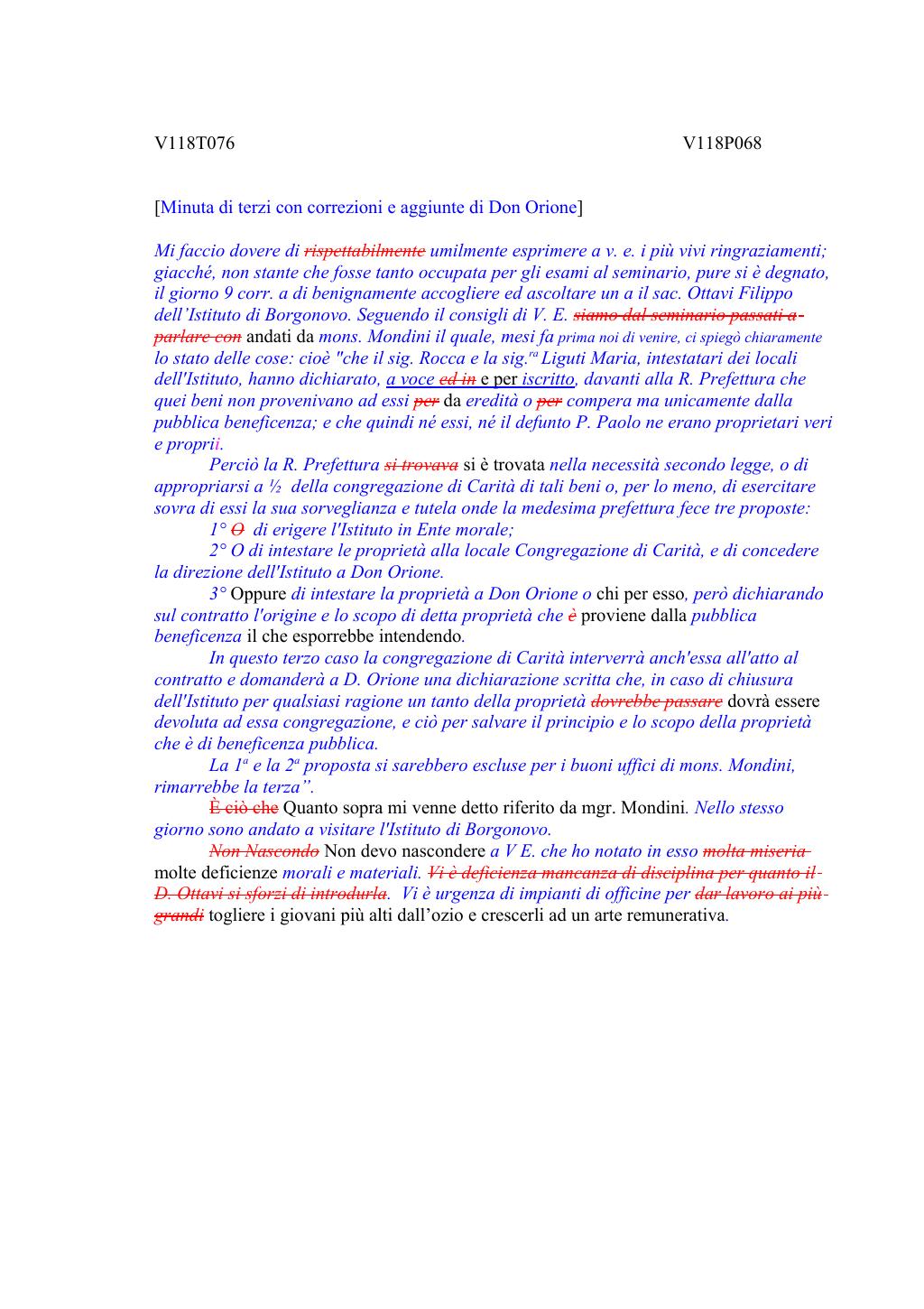 Scritti. Volume 118, pagina 085