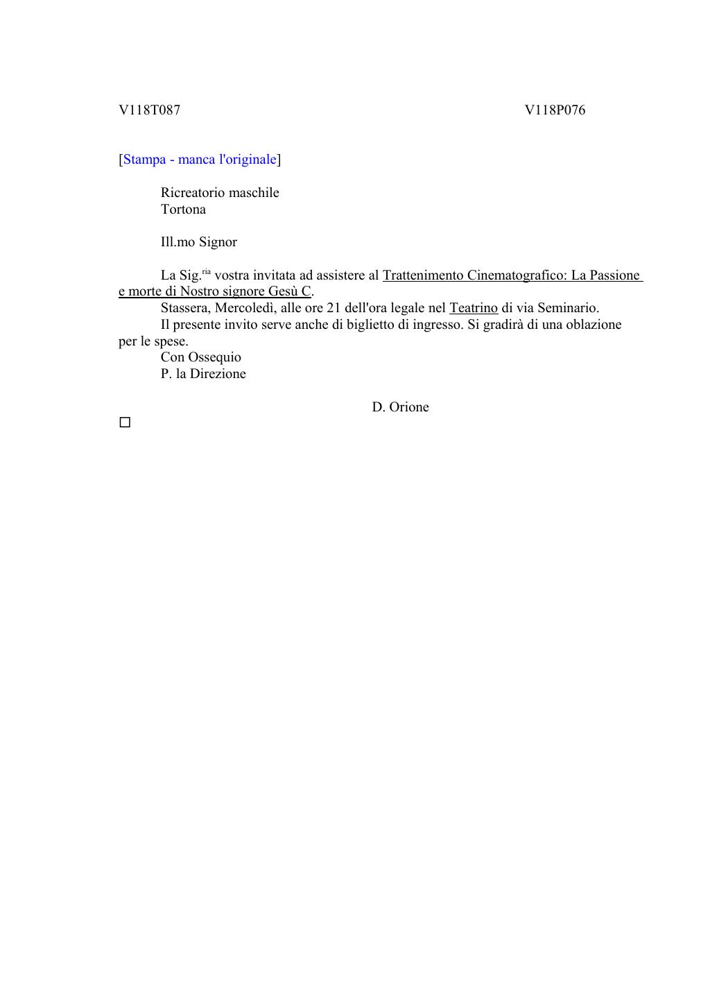 Scritti. Volume 118, pagina 098
