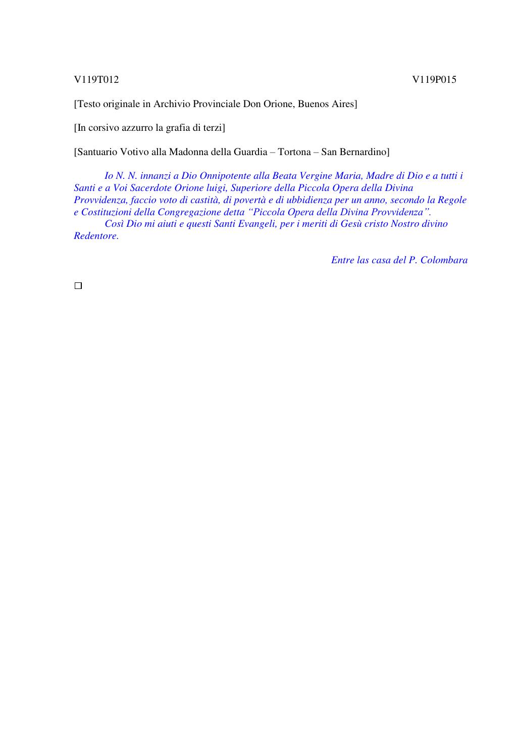 Scritti. Volume 119, pagina 016