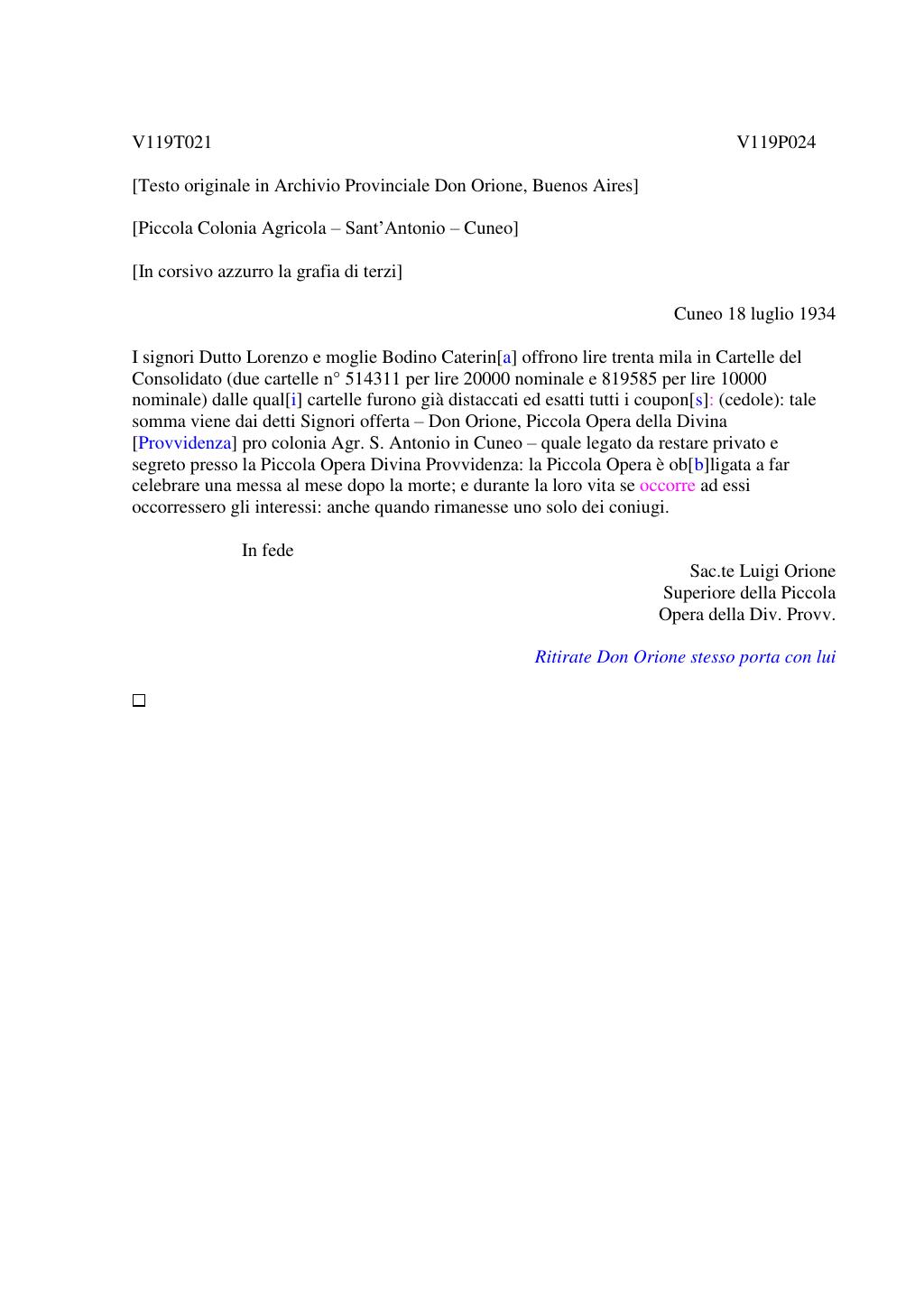 Scritti. Volume 119, pagina 025