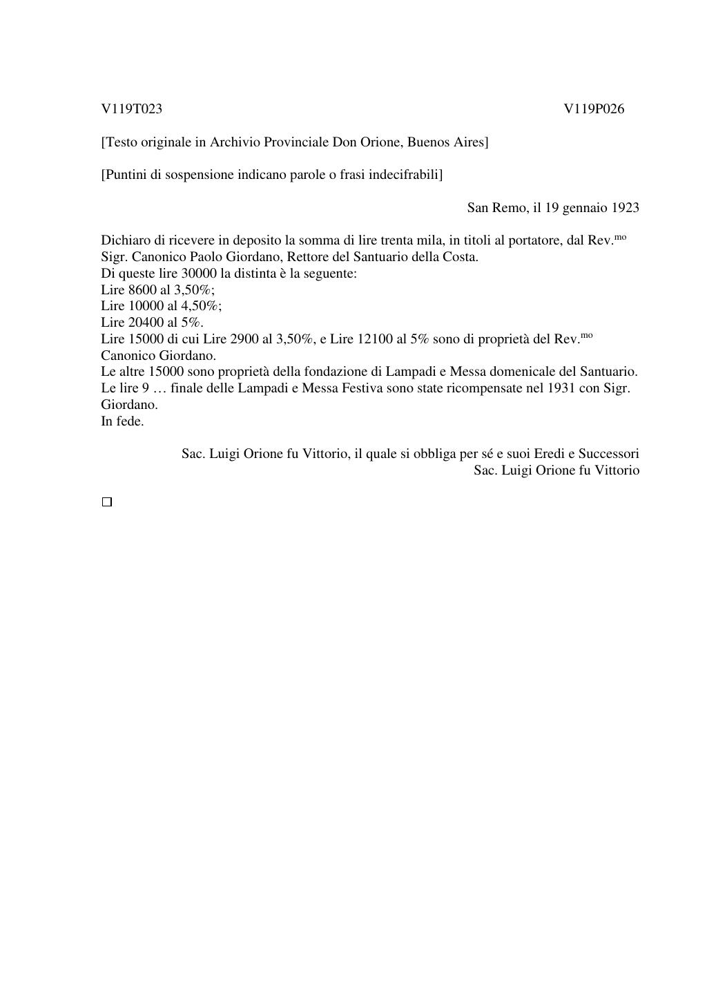 Scritti. Volume 119, pagina 027