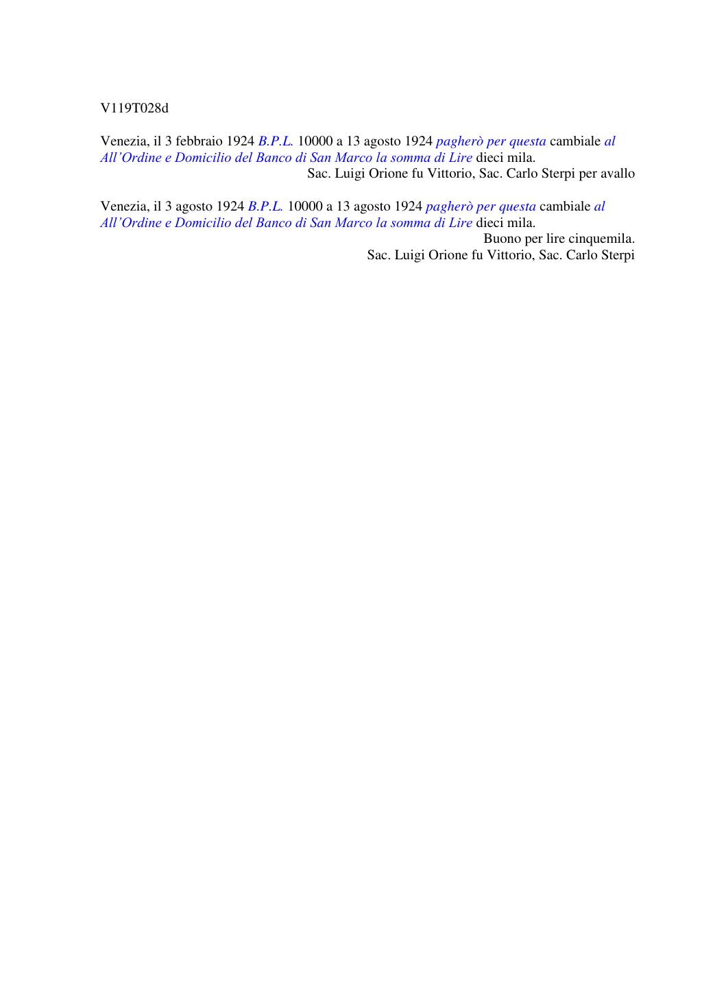 Scritti. Volume 119, pagina 035