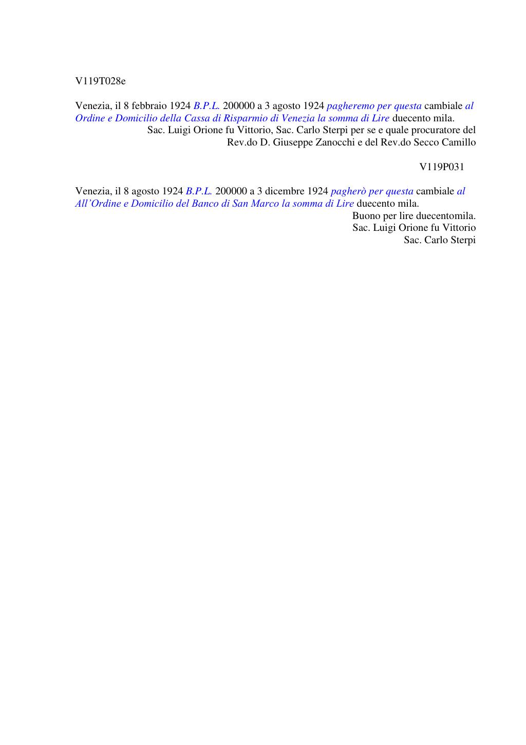 Scritti. Volume 119, pagina 036