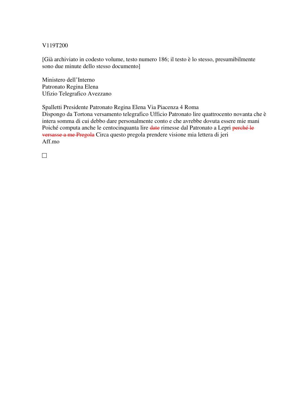 Scritti. Volume 119, pagina 279