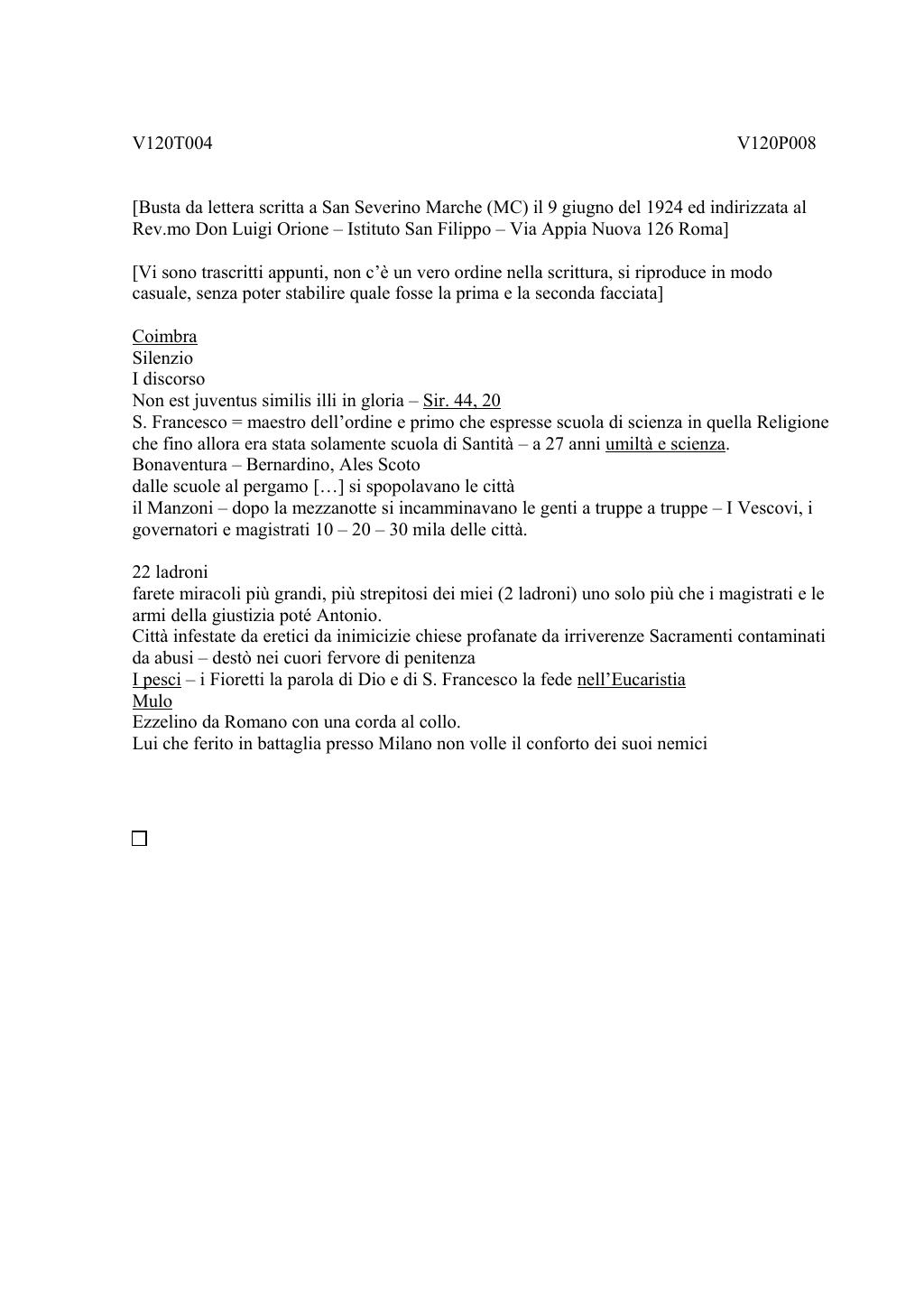 Scritti. Volume 120, pagina 009